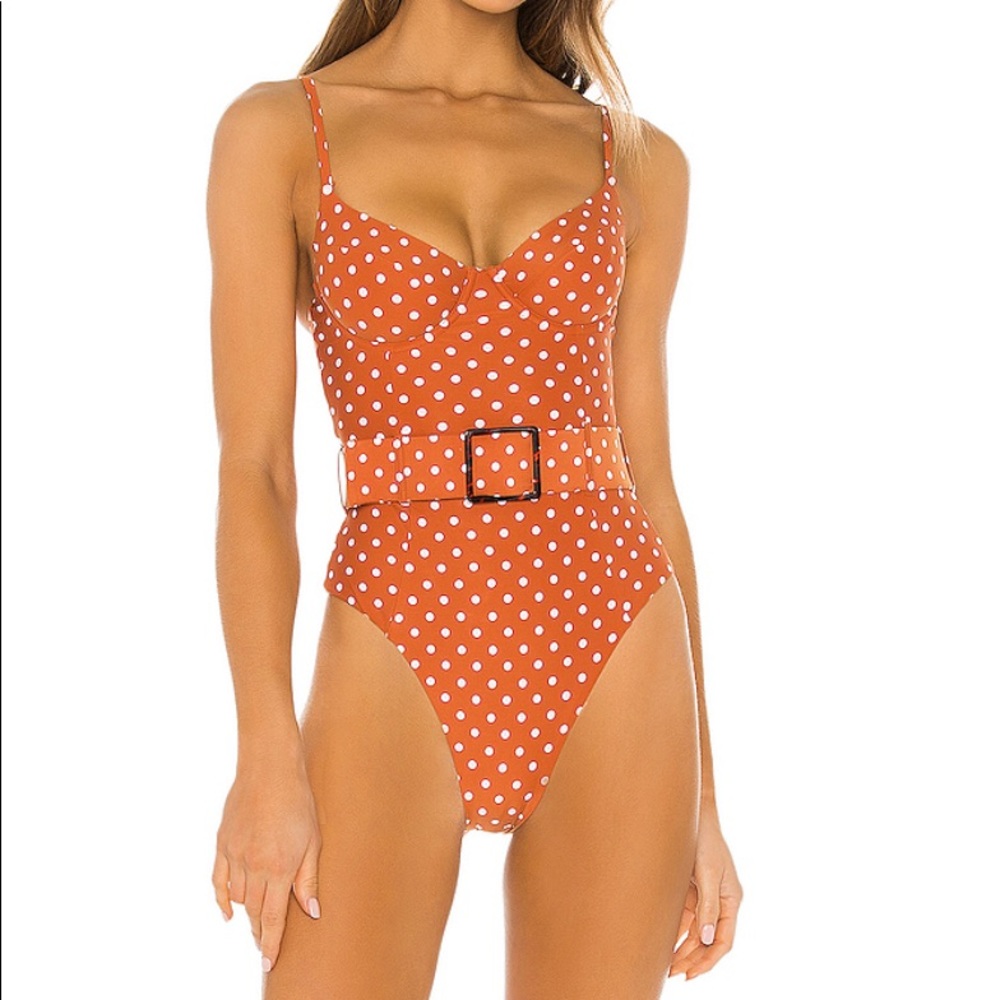 WeWoreWhat Vintage Inspired One Piece Bathing Suit